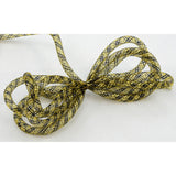 8mmx30yd Deco Flex Tubing, Black/Gold Stripe  WL