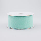 1.5"x10yd Royal Burlap, Mint Green  MC3