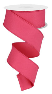 1.5"x10yd Diagonal Weave Fabric, Hot Pink  MA44