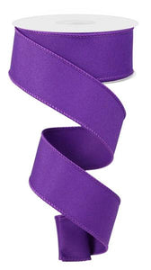 1.5"x10yd Diagonal Weave Fabric, Purple  MA45