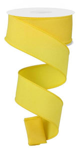 1.5"x10yd Diagonal Weave Fabric, Yellow  MA48