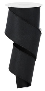 2.5"x10yd Diagonal Weave Fabric, Black  AP37