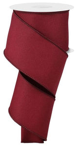 2.5"x10yd Diagonal Weave Fabric, Wine  AP2