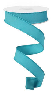 7/8"x10yd Diagonal Weave, Turquoise  MA102