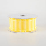 1.5"x10yd Two-Tone w/Fuzzy Edge, Yellow/Light Yellow/Sun Yellow  MA105
