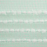10.25"x10yd Poly/Drift Border Stripe Mesh, Mint Green/White  SU35B