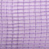10.5"x10yd Faux Jute Check Fabric Mesh, Lavender  SU35