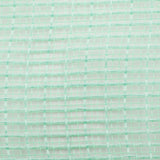 10.5"x10yd Faux Jute Check Fabric Mesh, Mint Green  SU35