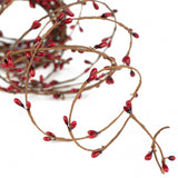 21.5'L Pip Garland, Red  WF