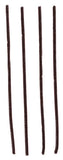 12"L x 6mm Chenille Stems, Brown, 100pc/Box  J99
