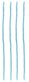 12"L x 6mm Chenille Stems, Light Blue, 100pc/Box  J99