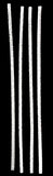 12"L x 6mm Chenille Stems, White, 100pc/Box  J99 - KRINGLE DESIGNS