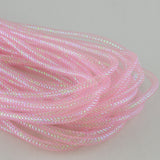 8mmx30yd Deco Flex Tubing, Pink w/Iridescent Metallic  WL