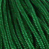 8mmx30yd Deco Flex Tubing, Dark Green w/Emerald Green Foil  WL