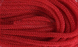 8mmx30yd Faux Jute Flex Tubing, Red  WL