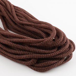 8mmx30yd Faux Jute Flex Tubing, Chocolate  WL