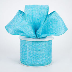 2.5"x10yd Cross Royal Burlap, Light Blue  FF28