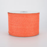 2.5"x10yd Cross Royal Burlap, Salmon  O56