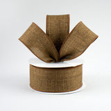 1.5"x10yd Royal Burlap, Brown  JL8