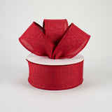 1.5"x10yd Royal Burlap, Burgundy  JL10