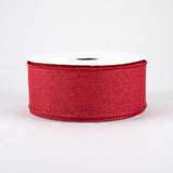 1.5"x10yd Royal Burlap, Burgundy  JL10