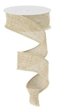 1.5"X10yd Royal Burlap, Buff - KRINGLE DESIGNS