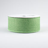1.5"x10yd Royal Burlap, Clover Green  AP20