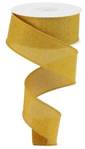 1.5"x10yd Royal Burlap, Dark Mustard  MA31