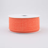 1.5"x10yd Royal Burlap, Dark Coral  FF14