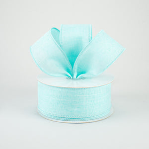 1.5"x10yd Royal Burlap, Ice Blue  JL9