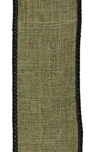 1.5"x10yd Royal Burlap, Fern Brown  MA27