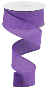 1.5"x10yd Royal Burlap, Dark Lavender  MY23