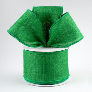 2.5"x10yd Royal Burlap, Emerald Green  MY33