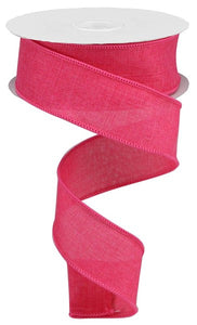 1.5"x50yd Royal Burlap, Hot Pink  WL50