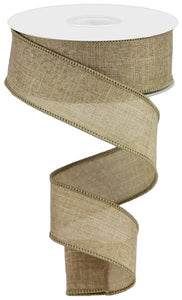 1.5"x50yd Royal Burlap, Light Beige  WL50