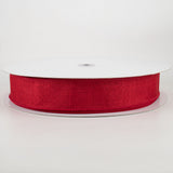 1.5"x50yd Royal Burlap, Cranberry  WL50