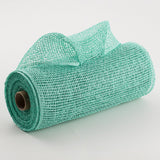 10"x10yd Poly Burlap Mesh, Mint Green  SU36
