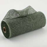 10"x10yd Poly Burlap Mesh, Eucalyptus Green  SU36