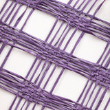 10"x10yd Poly Burlap Check Mesh, Purple  SU36