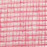 10"x10yd Multi Poly Burlap Mesh, Fuchsia/White  SU36