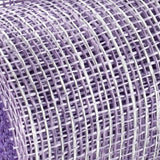 10"x10yd Multi Poly Burlap Mesh, Lavender/White  SU36