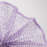 10"x10yd Multi Poly Burlap Mesh, Lavender/White  SU36