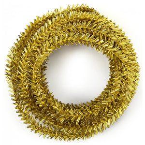 25' Tinsel Roping, 2 ply, Metallic Gold  WE