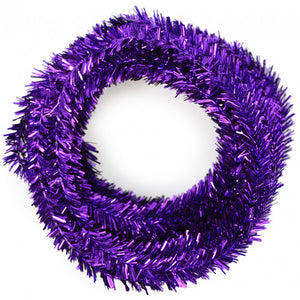 25' Tinsel Roping, 2 ply, Metallic Purple  WED