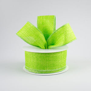 1.5"x10yd Royal Burlap, Fresh Green  MA30