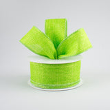 1.5"x10yd Royal Burlap, Fresh Green  MA30