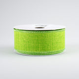 1.5"x10yd Royal Burlap, Fresh Green  MA30